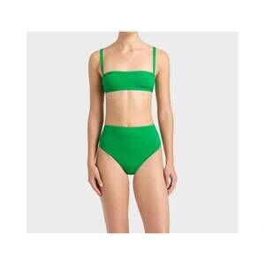 NEW BONDI BORN fiona bikini top in lawn green